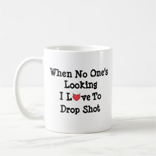 Wenn niemand sieht, ich Liebe zu fallen Shot Tasse