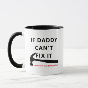 Wenn Papa es nicht reparieren kann Tasse - Lustige