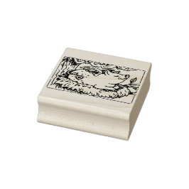 WENN PIGLETTEN FLIEGEN, MACHEN SIE NESTS, NIEDLICH GUMMISTEMPEL