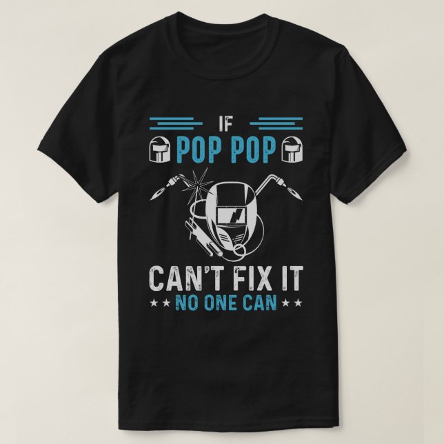 Wenn POP POP nicht reparieren kann, kann es nieman T-Shirt (Design vorne)