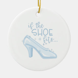 Wenn Schuhanteile Keramik Ornament