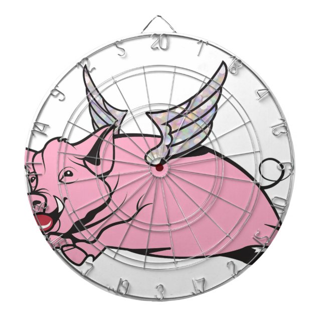 wenn Schweine fliegen Dartscheibe (vorne)