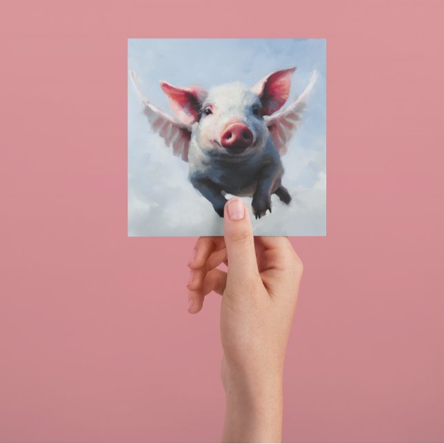 Wenn Schweine fliegen Einladung (Von Creator hochgeladen)