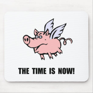 Wenn Schweine fliegen Mousepad