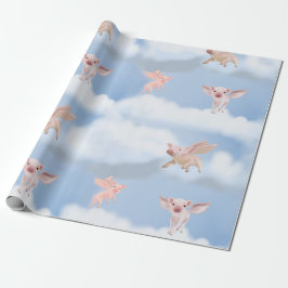 Wenn Schweine Fly Geschenkpackung Geschenkpapier
