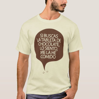 Wenn Search die Tablette der Schokolade… T-Shirt