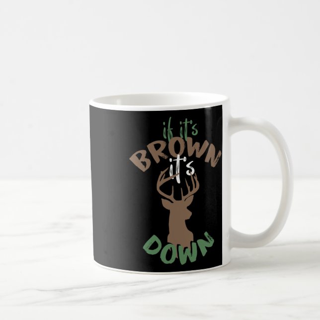 Wenn sein Jagdziel unter Hirschjäger Humo brach Kaffeetasse (Rechts)