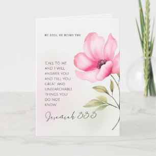 Wenn sich das Leben überwältigend anfühlt - Ermuti Dankeskarte