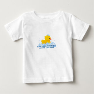 Wenn sich Gummientnahmen vereinen Baby T-shirt