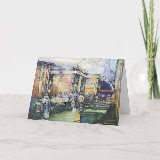 Wenn sich Kunst nicht bildet, dann wird Grace sie  Einladung (Vorderseite)