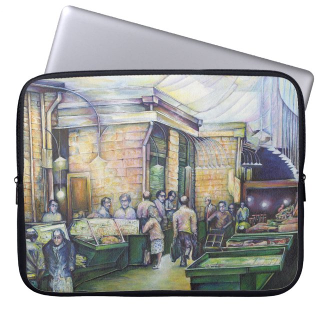 Wenn sich Kunst nicht bildet, dann wird Grace sie  Laptopschutzhülle (Vorderseite)