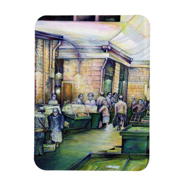 Wenn sich Kunst nicht bildet, dann wird Grace sie  Magnet (Vertikal)