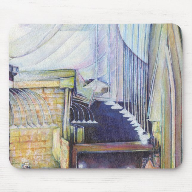 Wenn sich Kunst nicht bildet, dann wird Grace sie  Mousepad (Vorne)