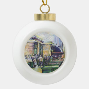 Wenn sich Kunstleuchten bilden, dann wird Grace es Keramik Kugel-Ornament