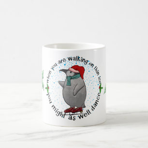 Wenn Sie auf Eispinguin gehen Kaffeetasse
