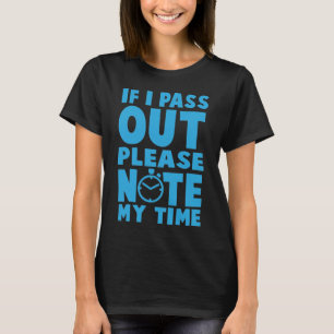 Wenn Sie ausreisen, bitte beachten Sie meine Zeit T-Shirt