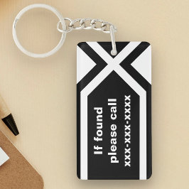 Wenn Sie bitte gefunden werden zu nennen Schlüsselanhänger