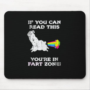 Wenn Sie das lesen können Sie in der Furz Zone lus Mousepad