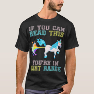 Wenn Sie das lesen können, sind Sie in der Furz Ra T-Shirt