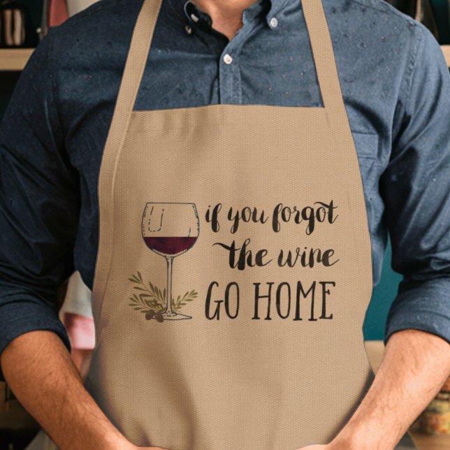 Wenn Sie den Wein vergessen haben, gehen Sie zu Zu Schürze (Von Creator hochgeladen)