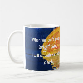 Wenn Sie die helle Seiten-aufmunternde Tasse nicht