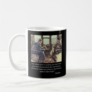 Wenn Sie die unmöglichen Holmes Quo beseitigt habe Kaffeetasse