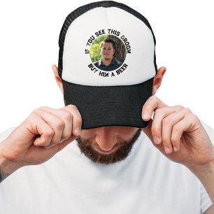 Wenn Sie diesen Bachelor Party Trucker Hut sehen Truckerkappe