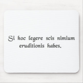 Wenn Sie dieses lesen können, sind Sie Mousepad