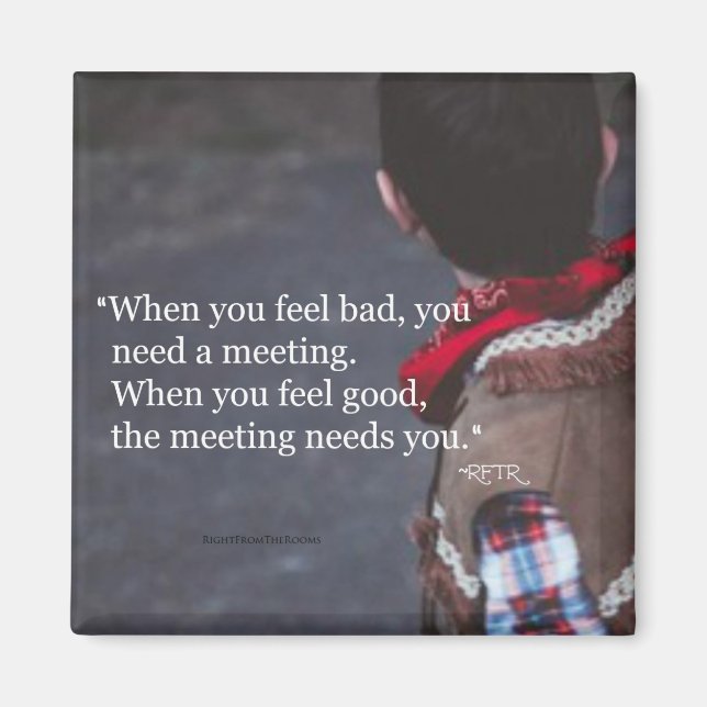 Wenn Sie ein Meeting Magnet brauchen (Vorne)