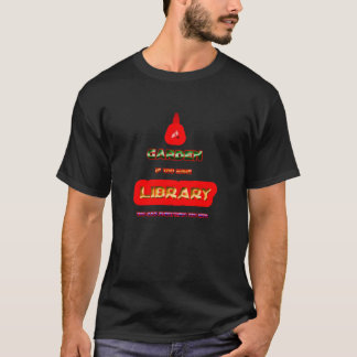 Wenn Sie einen Garten und eine Bibliothek haben, h T-Shirt