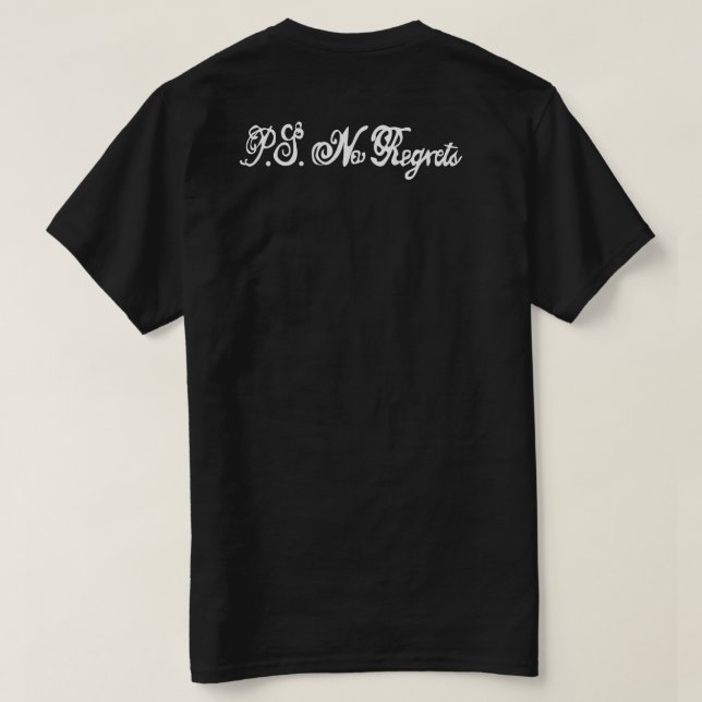 Wenn Sie einen RUNDEN TUIT T - Shirt erhalten (Design Rückseite)