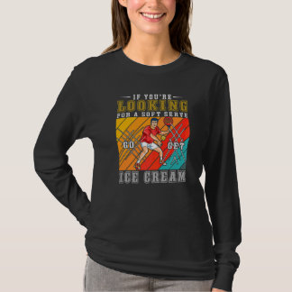 Wenn Sie einen Soft-Serve-Pickleball-Spieler suche T-Shirt