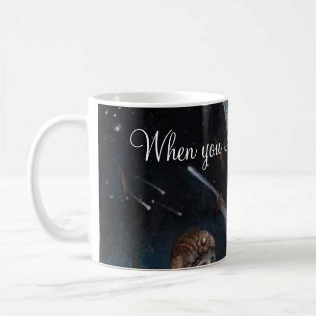 Wenn Sie einen Stern wünschen... Kaffeetasse (Links)