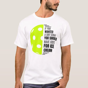 Wenn Sie einen weichen Serve Gewollt haben, holen T-Shirt