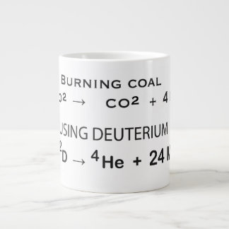 Wenn Sie Energie… benötigen Jumbo-Tasse
