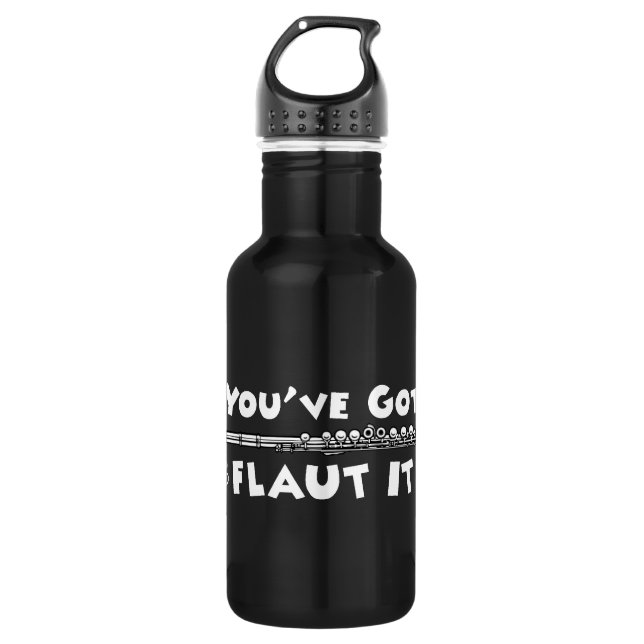 Wenn Sie es haben - Flaut es Edelstahlflasche (Vorderseite)
