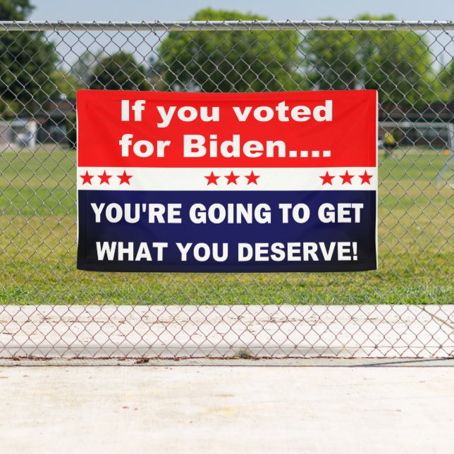 Wenn Sie für Biden gestimmt haben... Banner (Insitu)