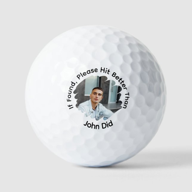 Wenn Sie gefunden haben, klicken Sie besser auf al Golfball (Vorderseite)