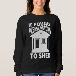 Wenn Sie gefunden zurück zu verlegen Gartenanlage Sweatshirt