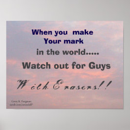 WENN SIE IHRE MARKE MACHEN POSTER