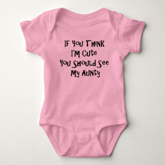 Wenn Sie im niedlich denken, sollten Sie meine Baby Strampler