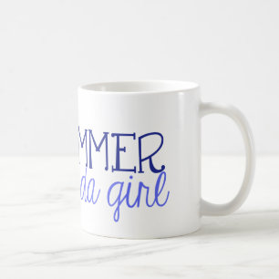 Wenn Sie im Zweifel an den Strand gehen Kaffeetasse