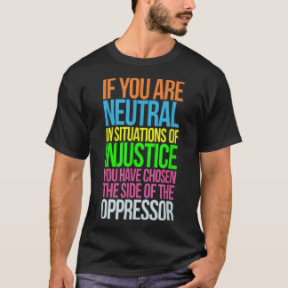 Wenn Sie in Situationen wie Flüchtlingskompetenz n T-Shirt