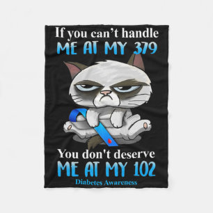Wenn Sie mich bei meinem 379 Katzendiabetes-Awar n Fleecedecke