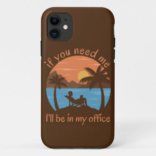 WENN SIE MICH BRAUCHEN... ICH WERDE IN MEINEM AMT Case-Mate iPhone HÜLLE