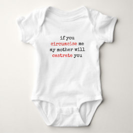 Wenn Sie mich umkreisen, wird meine Mutter Sie ver Baby Strampler
