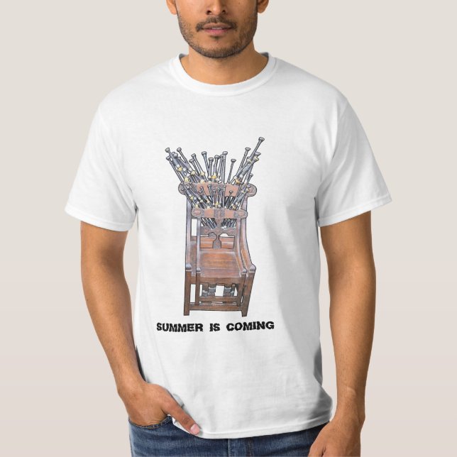 Wenn Sie nicht auf die Pipe Band Saison warten! T-Shirt (Vorderseite)