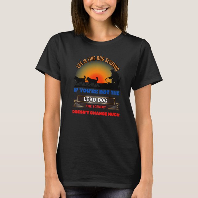Wenn Sie nicht der führende Hund der Landschaft Ch T-Shirt (Vorderseite)