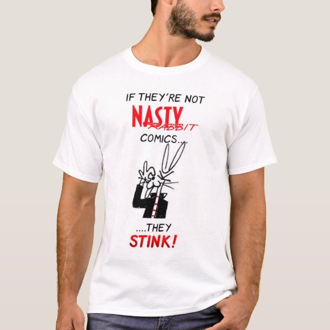 Wenn sie nicht EKLIGE KANINCHEN Comicen… sind, T-Shirt (Vorderseite)