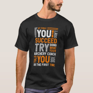 Wenn Sie nicht erfolgreich sind, versuchen Sie, da T-Shirt